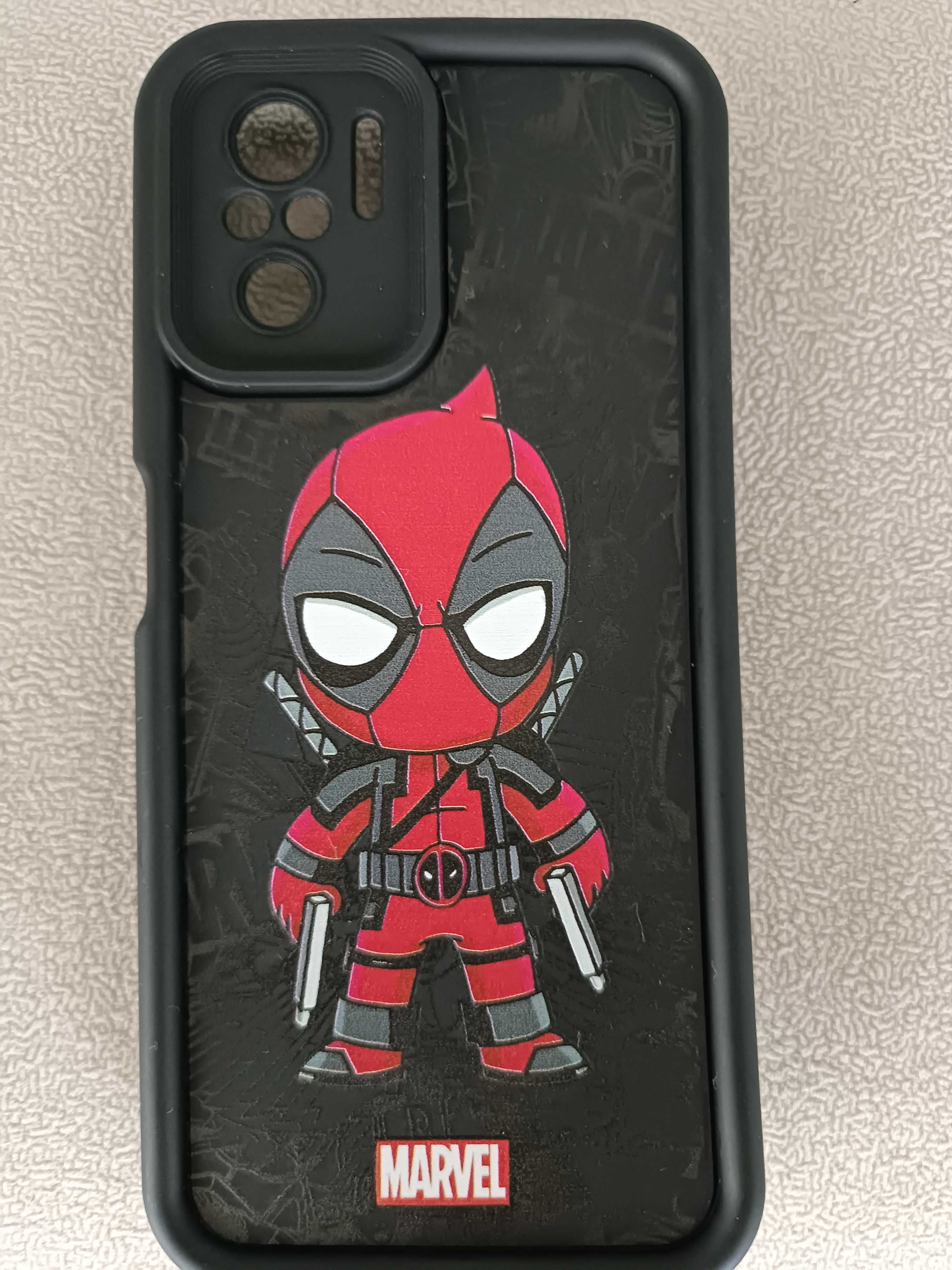 Nowe Xiaomi Redmi note 10 4G etui miękkie Marvel Deadpool