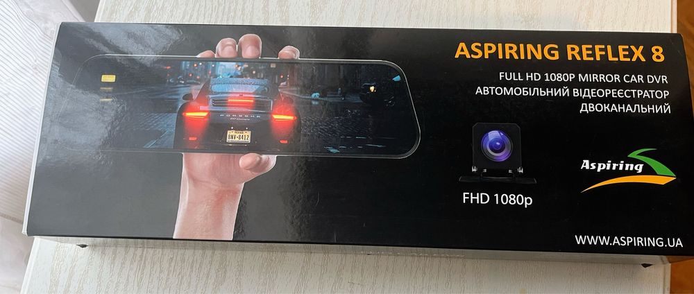 Відеореєстратор з камерою заднього виду