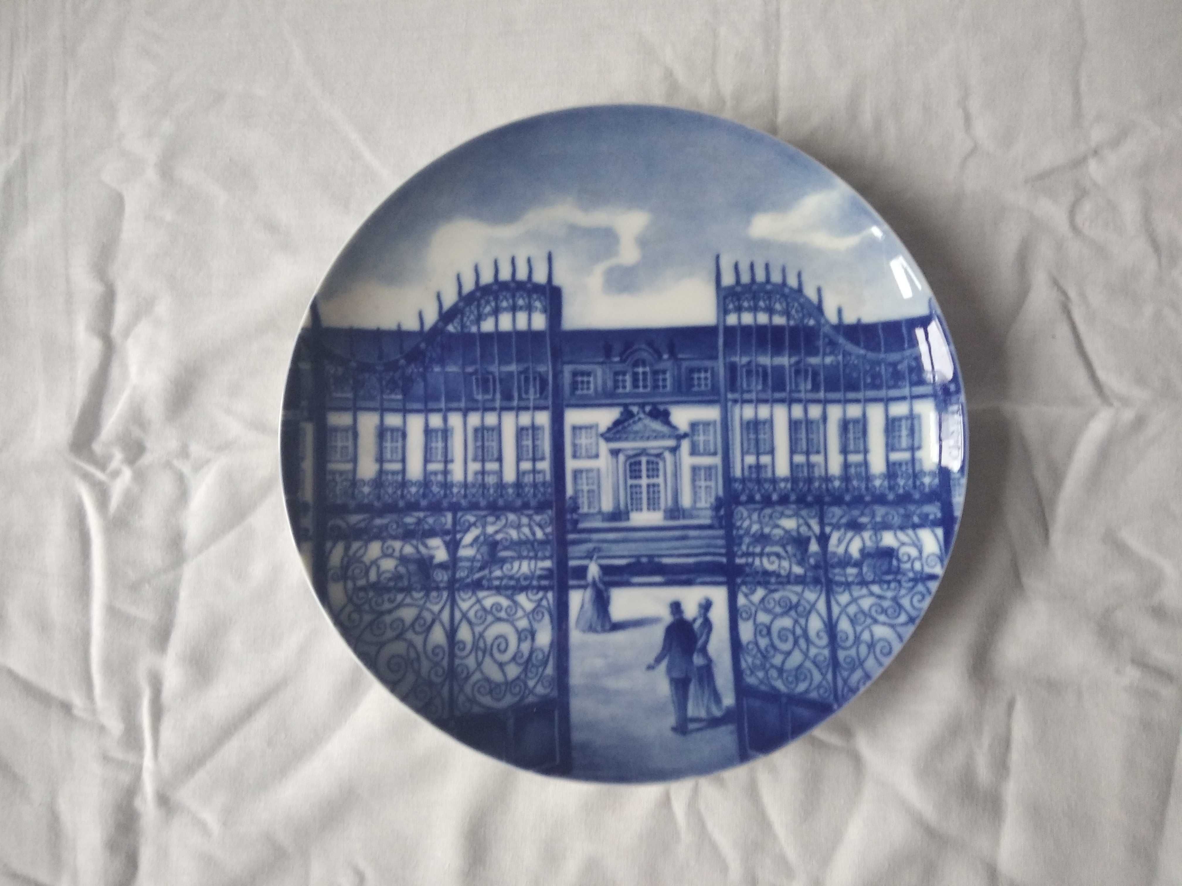 Porcelanowy talerz dekoracyjny Hannover Furstenberg  ceramika