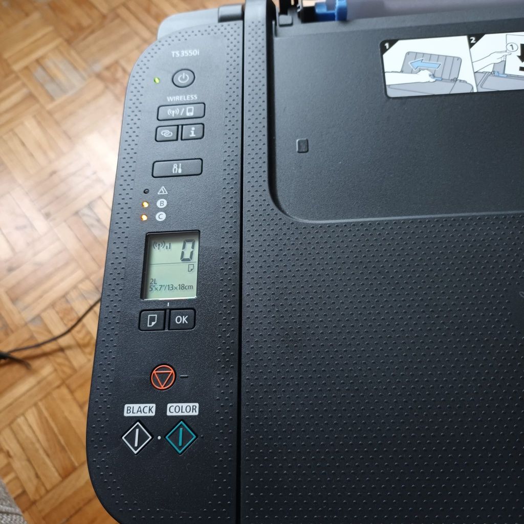 Продам Wi-Fi принтер Canon Pixma TS3550i

Принтер у повністю робочому