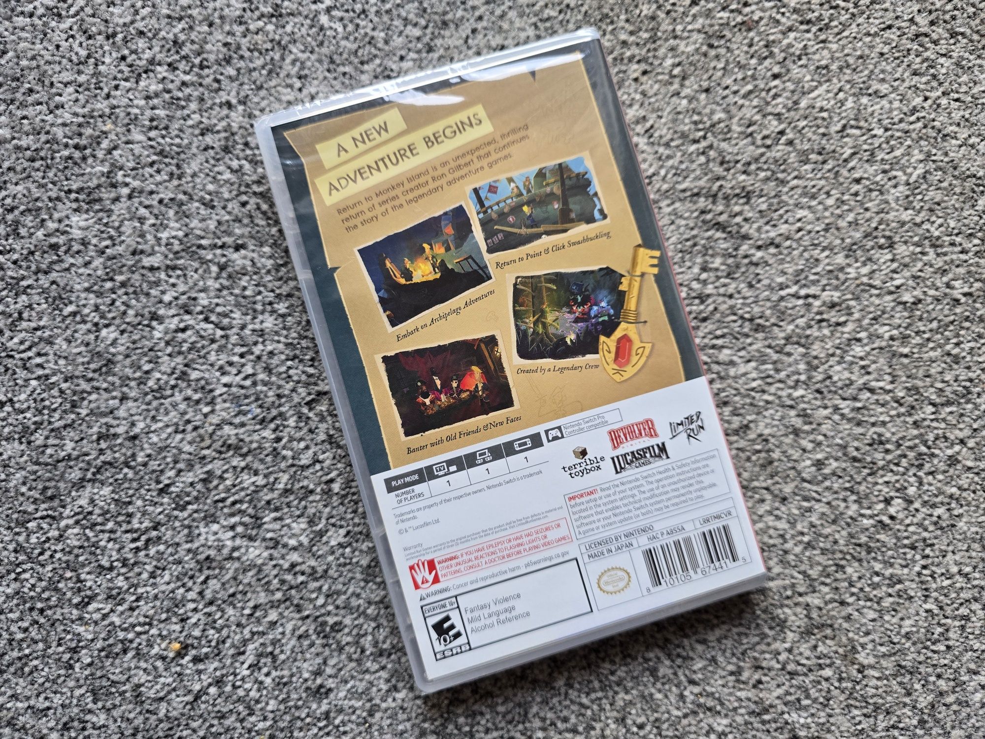 Return to Monkey Island * Nowe * Nintendo Switch * Limited Run