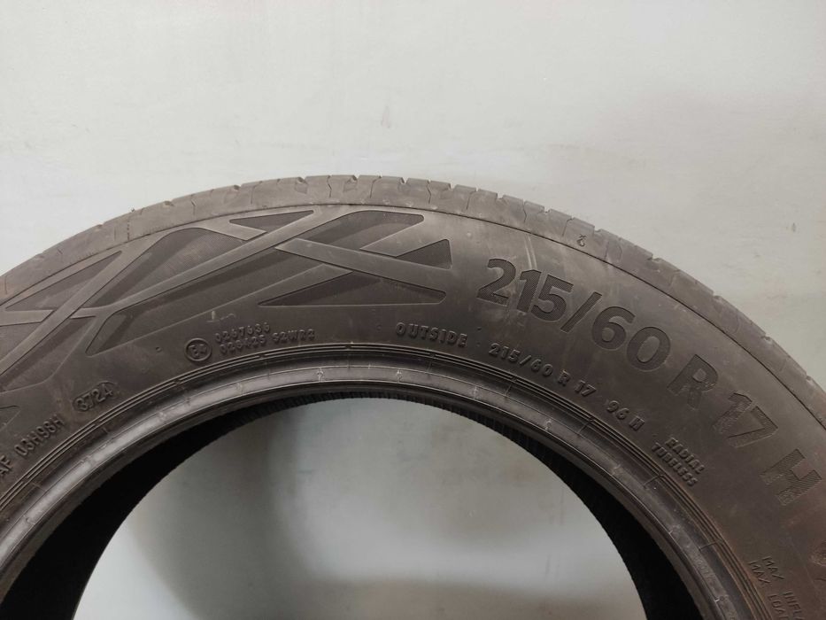 2x215/60R17 Continental EcoContact 6, 96H, 2024 rok, NOWE
