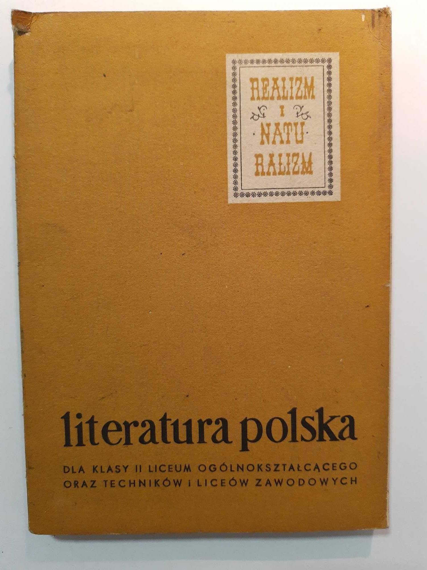 Literatura Polska - Realizm i Naturalizm