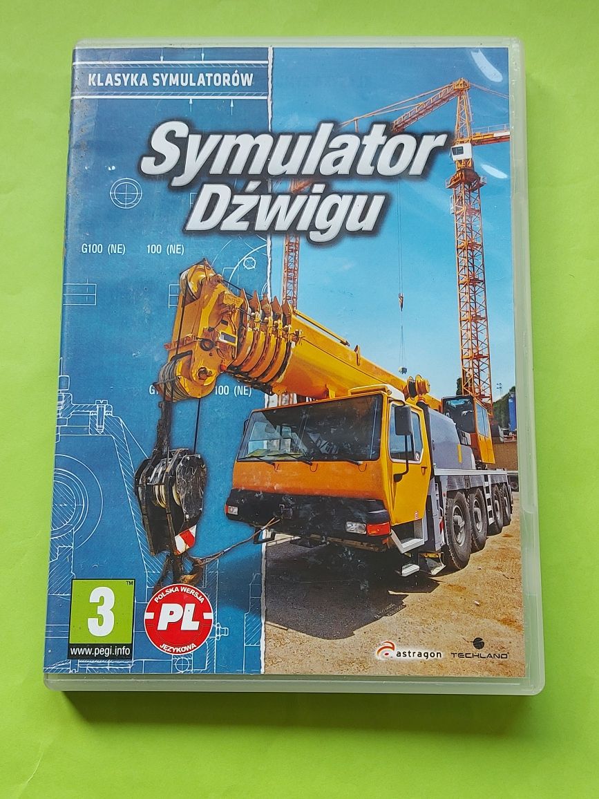 Gra DVD PC płyta Symulator Dźwigu 2013rok