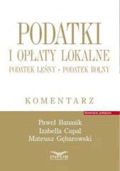 Podatki i opłaty lokalne. Podatek leśny.