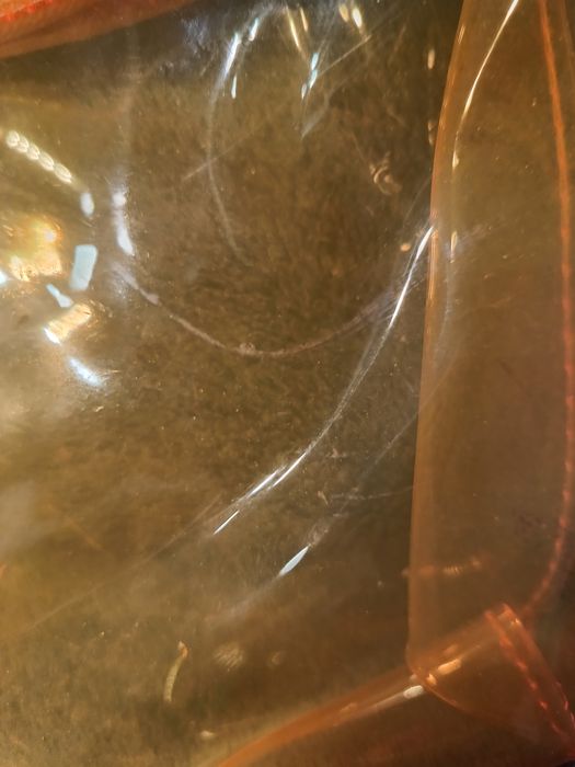 Shein pomarańczowa torebka przezroczysta jelly bag y2k