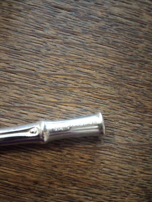 Piękne posrebrzane sztućce do sałatki i tortu Włochy Okazja