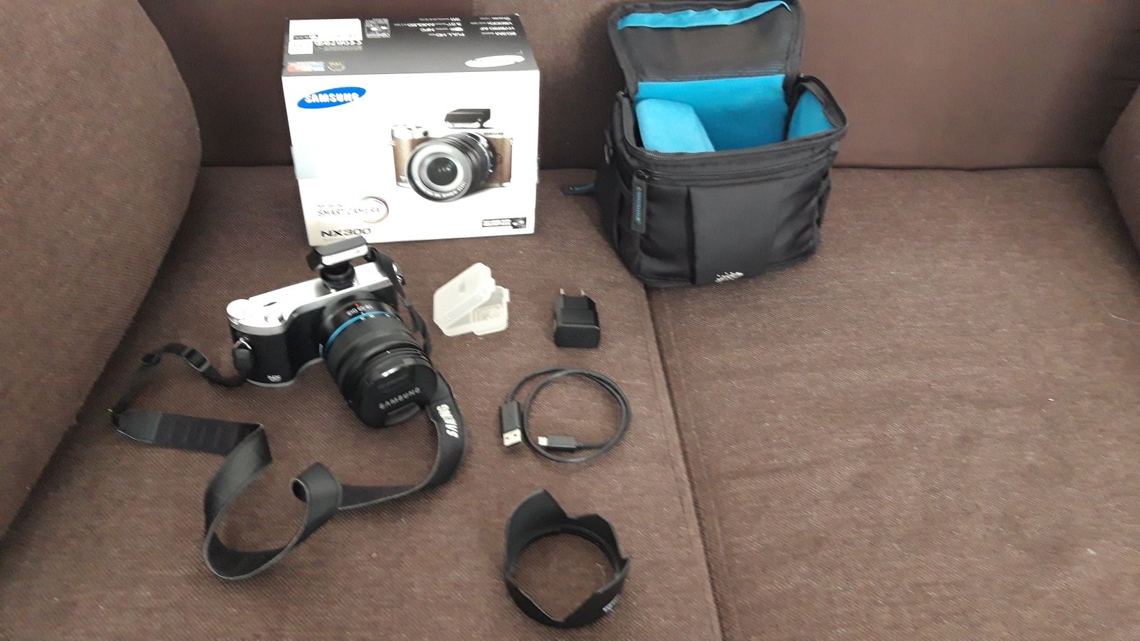 Aparat lustrzanka SAMSUNG NX300 zestaw GRATIS