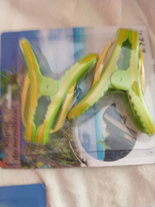 Klips klamerki plażowe do ręczników