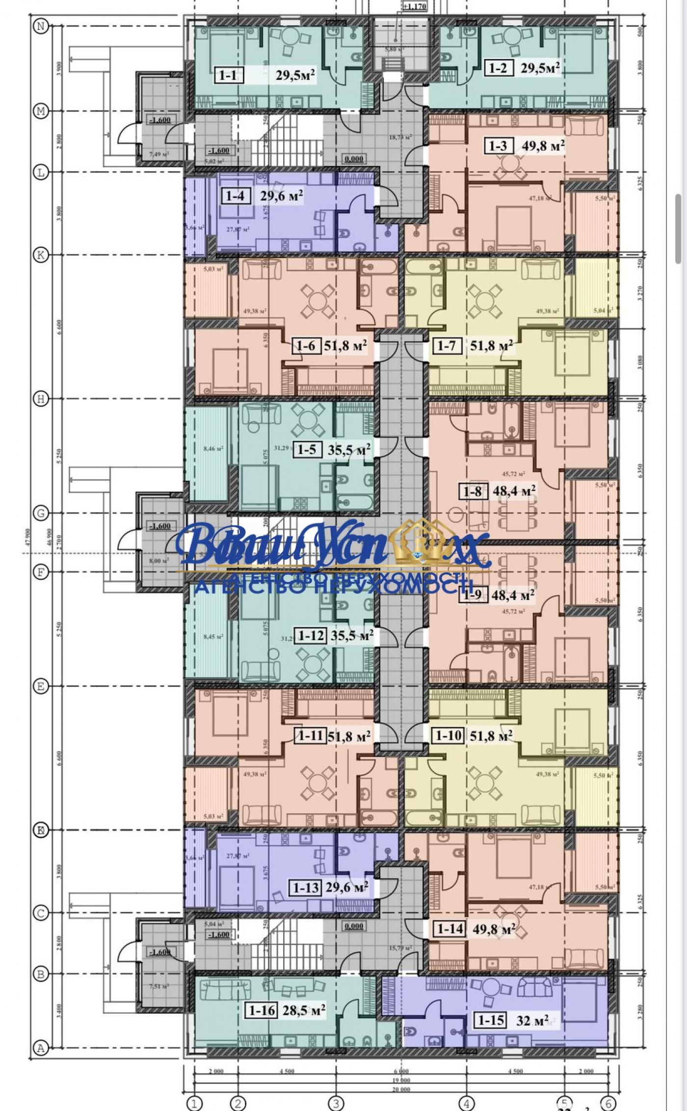 Продаж 3 ком  квартири в центрі села Козин. район Конча-Заспа
