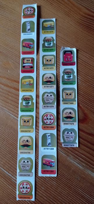 Naklejki z biedronki