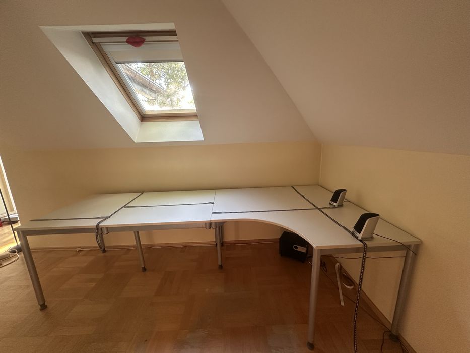 Biurko modułowe stół narożny projektowy 260 cm