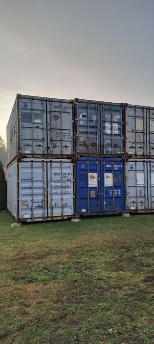 Kontener morski 6m 20 kontenery morskie biurowy socjalny garaż magazyn
