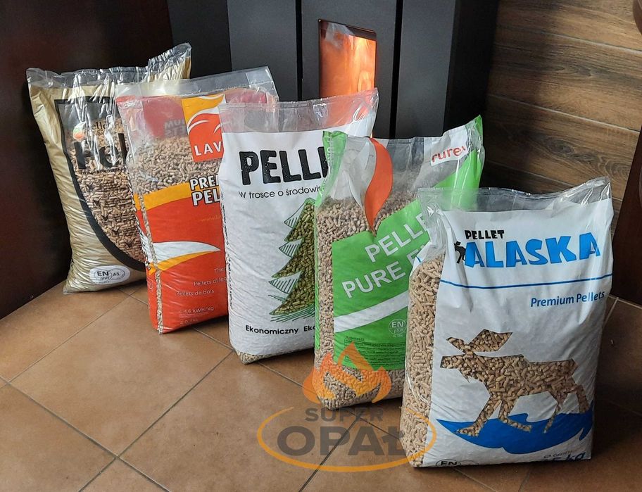 Polski Pellet SOSENKA A1 Super jakość Dostawa gratis Lava Gold Olimp