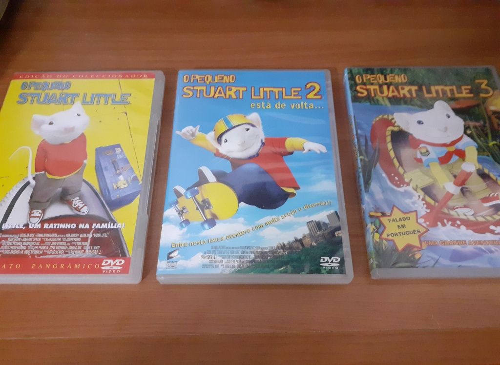 DVD: Trilogia O Pequeno Stuart Little