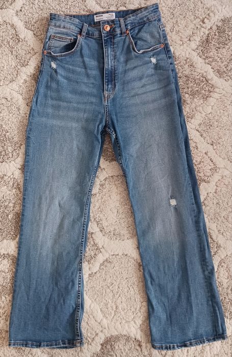 Spodnie jeans dzwony Bershka roz. 38