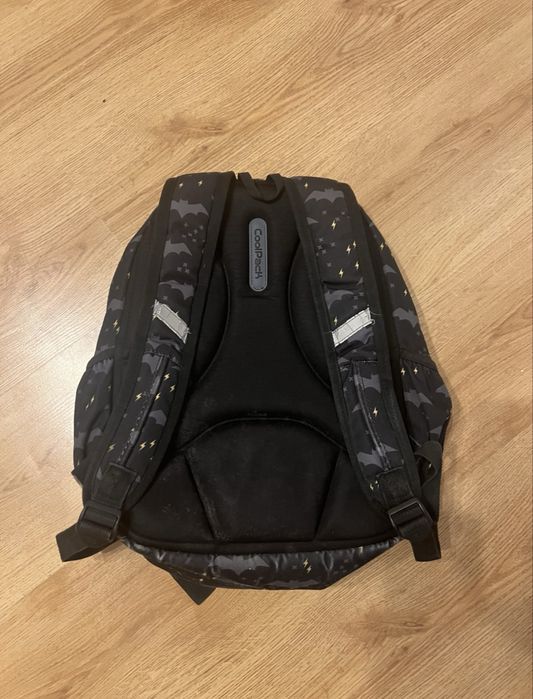 Szkolny plecak chłopięcy czarny batman coolpack