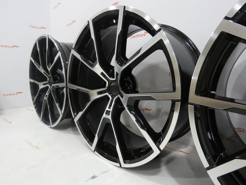 Jantes Look Bmw 728M 20 x 8.5 et 25 +10 et 40 5x112 Preto + Polido