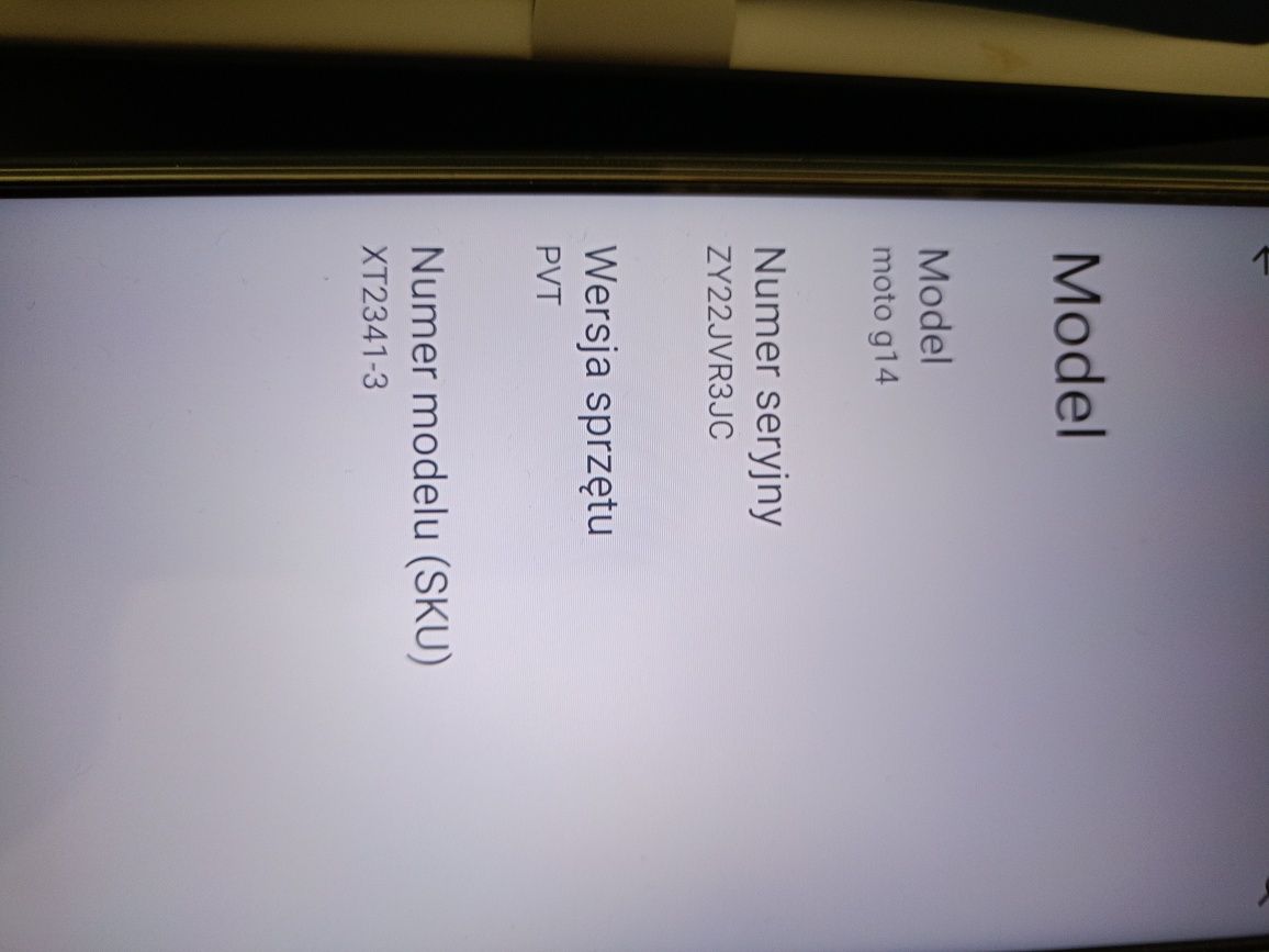 Telefon Motorola Moto g 14 nowy