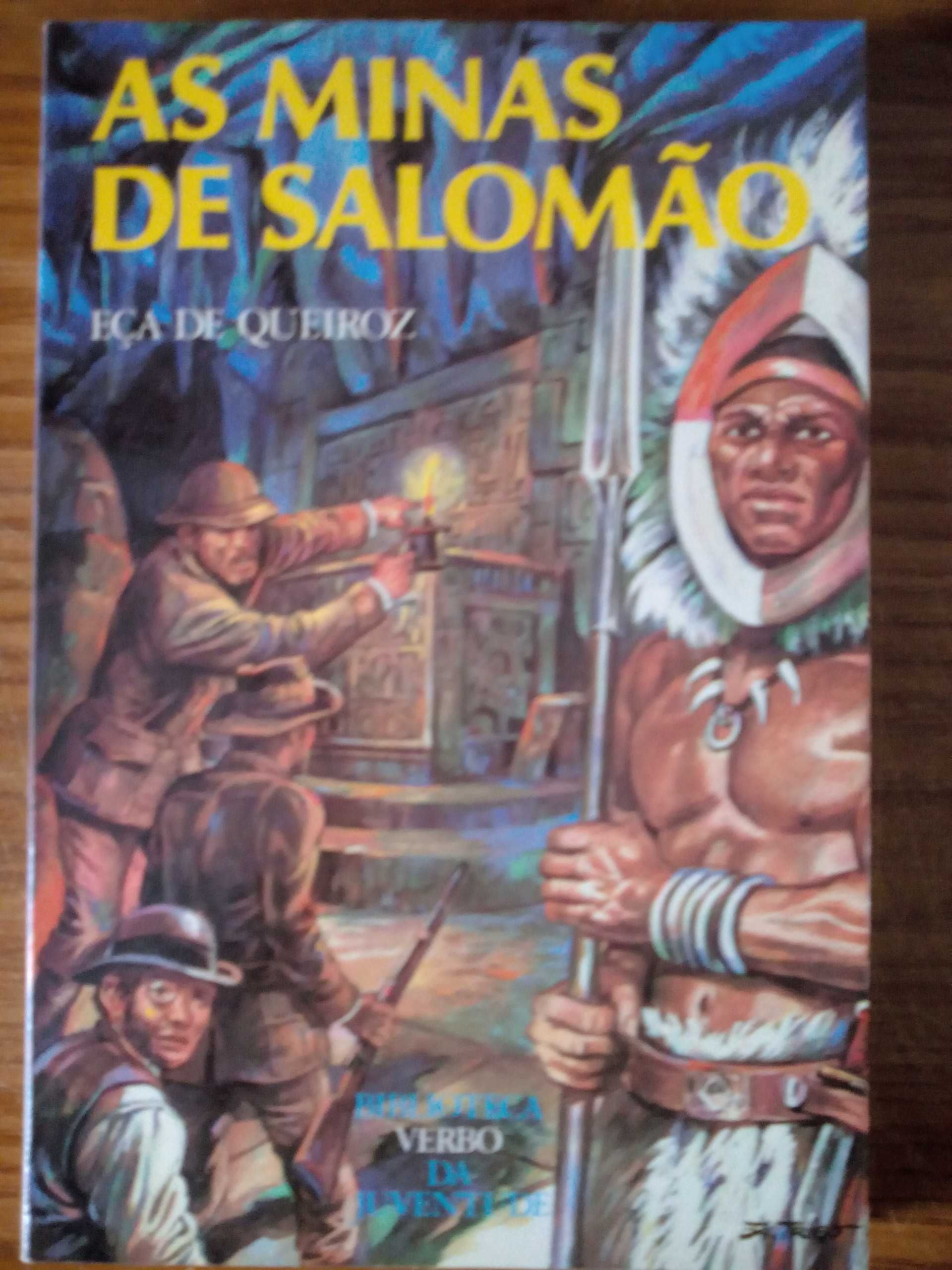 A ilha do Tesouro;  Robinson Crusoe;  Ben-Hur; As Minas de Salomão