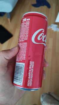 Puszka coca cola Kazachstan