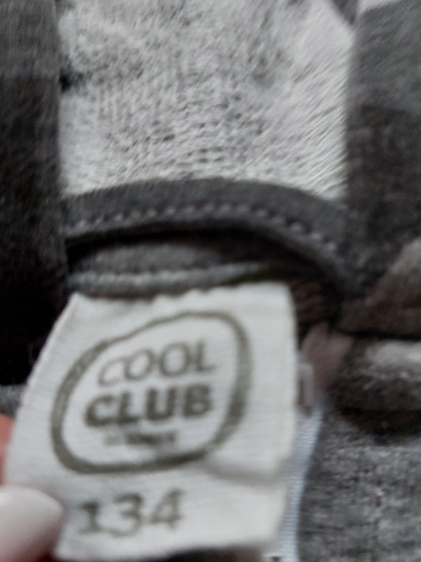 Bluza Cool Club,  spodnie h&m, rozmiar 134