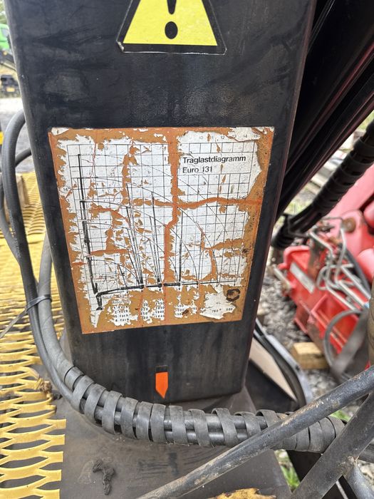 Tirre eurp 131 кран маніпулятор