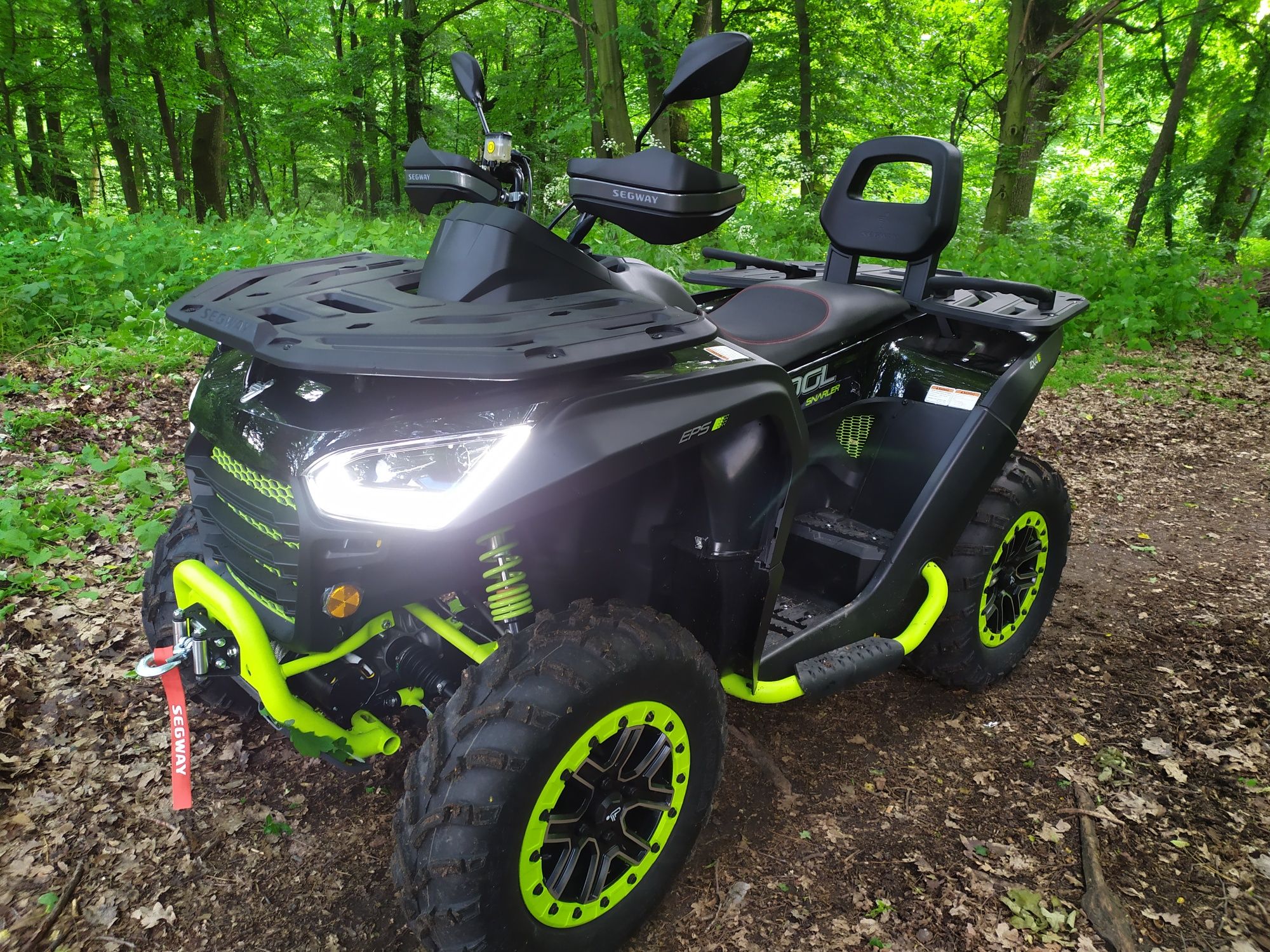 NEW 2024 EFI-CVT-EPS-ATV SEGWAY Snarler 600 AT6L FULL Equipped Black