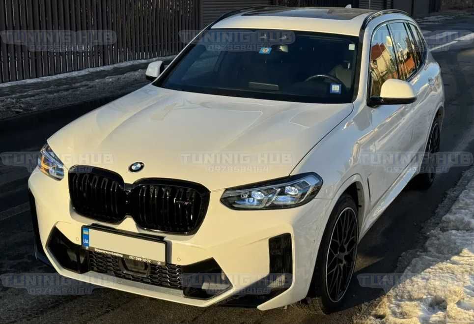 Комплект рестайлінгу BMW G01 X3M LCI комплект рестайлинга обвіс бмв