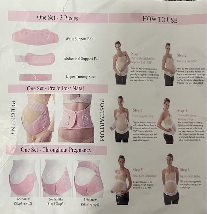 Бандаж для вагітних