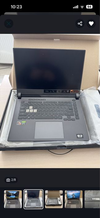 Ігровий ноутбук Asus Rog Strix