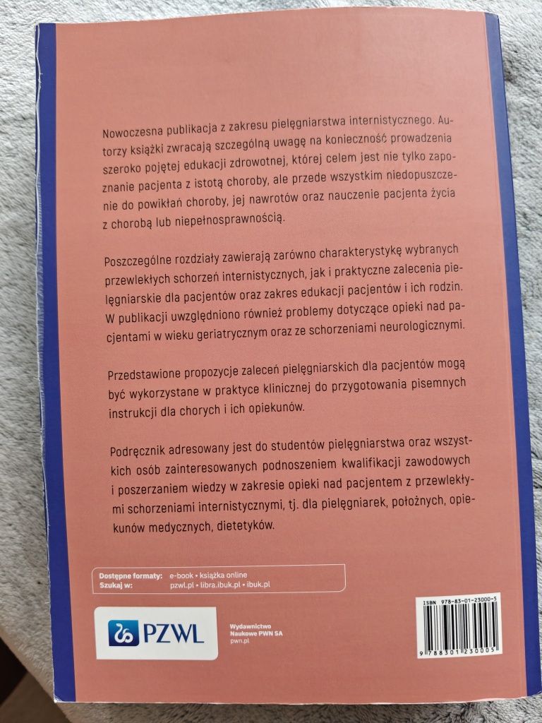 Pielęgniarstwo internistyczne PZWL