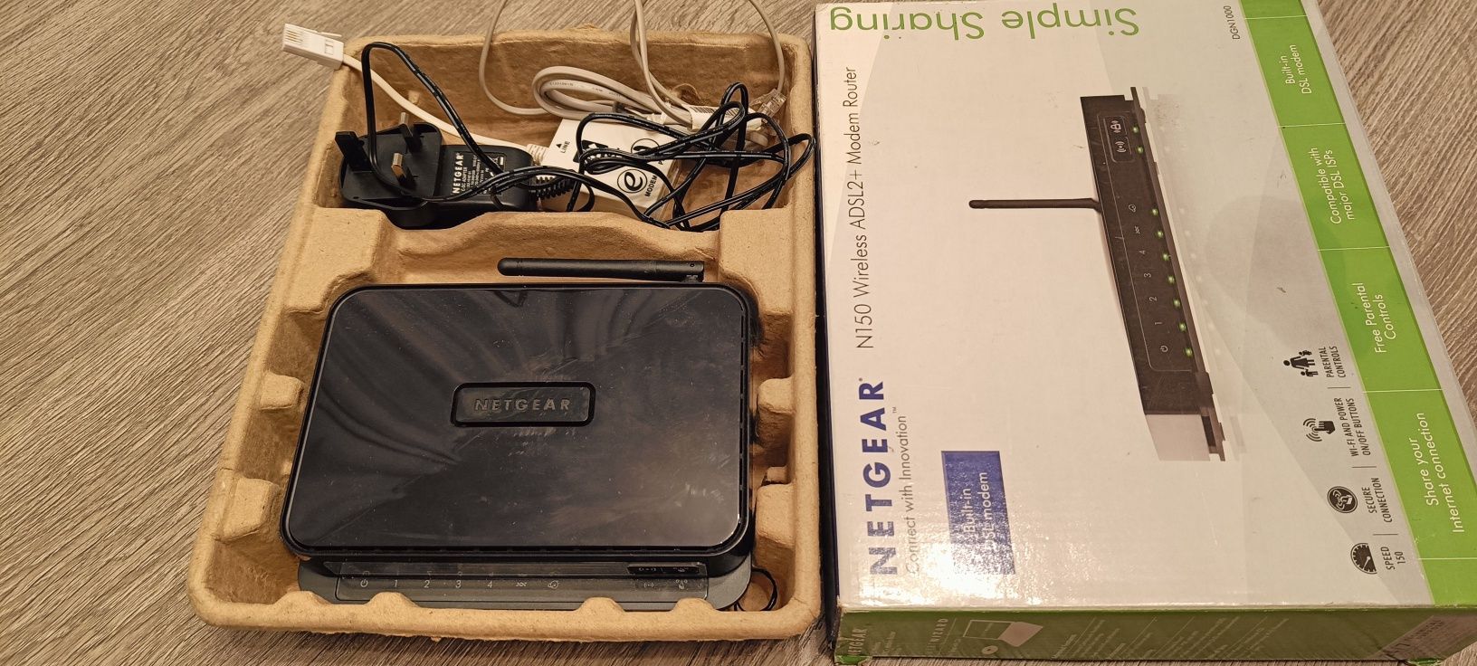 N150 Wireless ADSL2+modem router