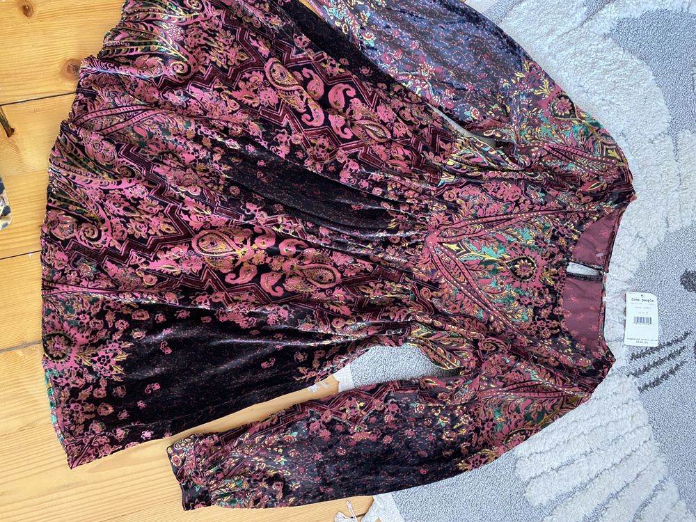 Sukienka nowa z metką free people kolorowa boho vintage