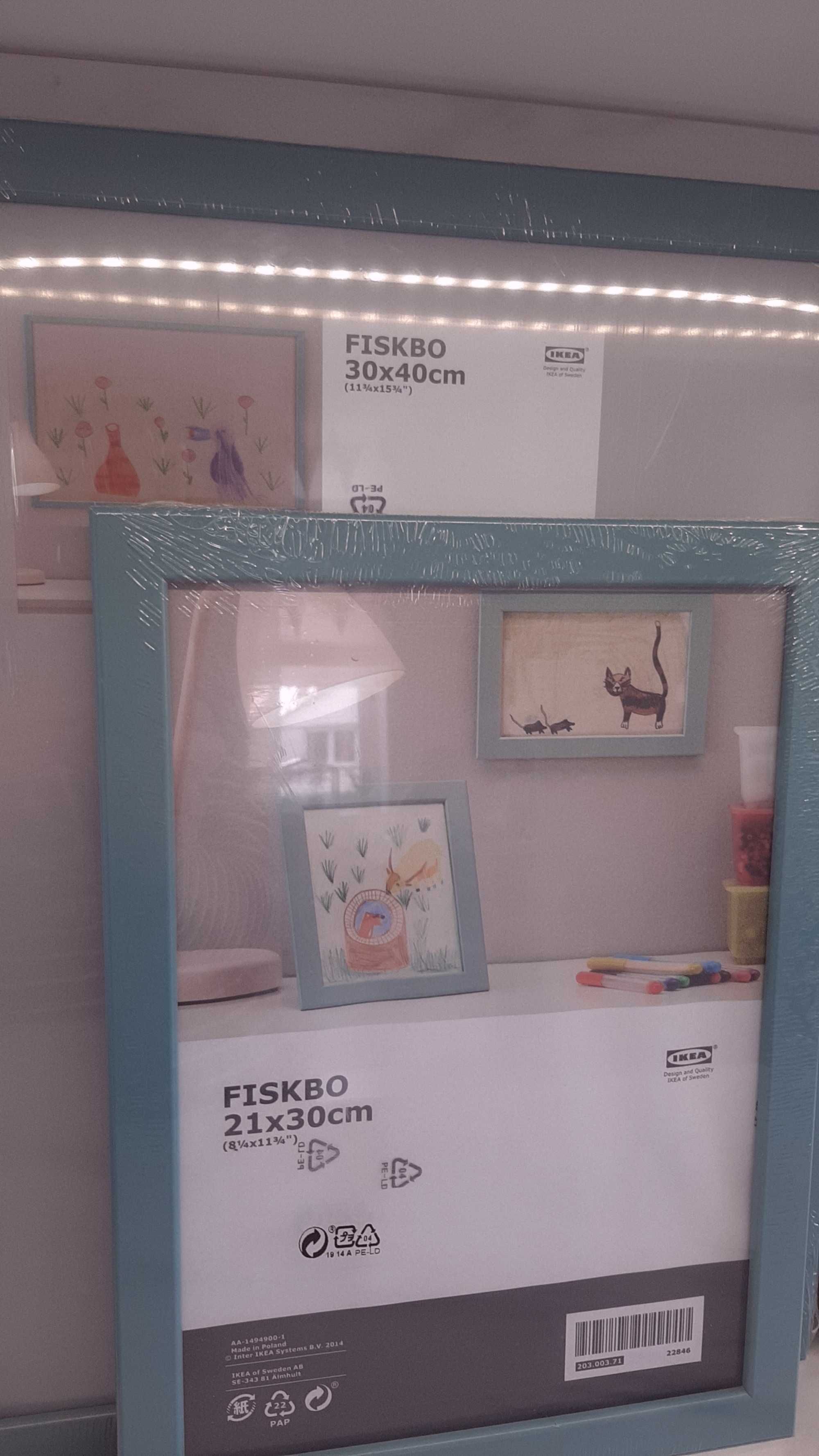 Ramki Ikea Fiskbo nowe