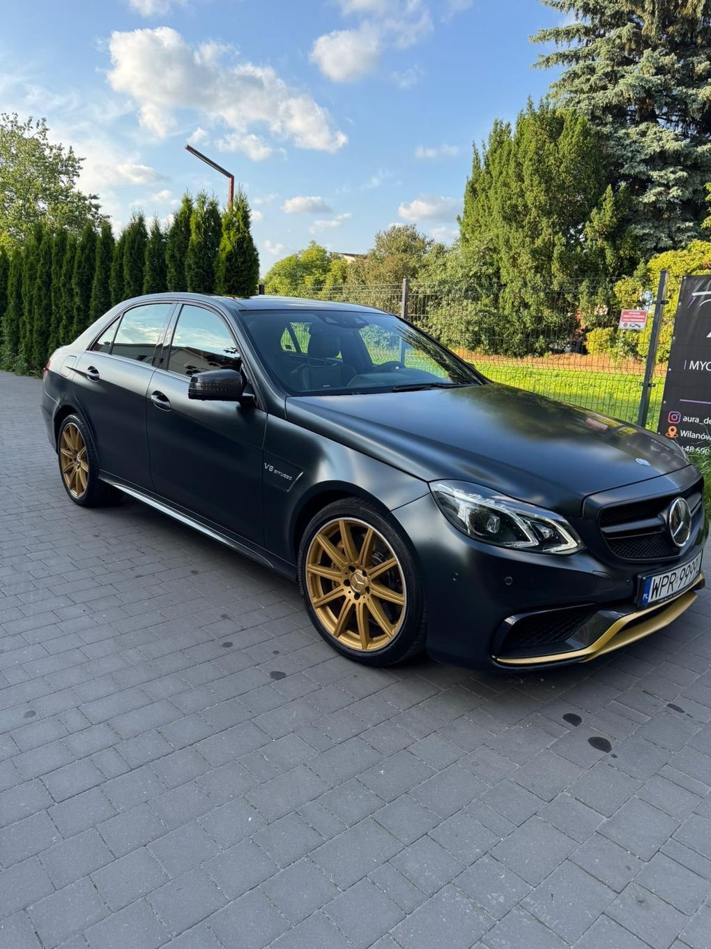 Mercedes-Benz Klasa E E63 AMG performance studio 5.5 Biturbo Japonia 1of1 Jedyny na swiecie!