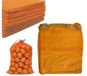 Worek worki raszlowe z zaciągiem 50x80 cm pomarańczowy 30 kg - 100 szt