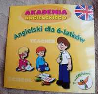 NOWA książka "Angielski dla 6-latków" Akademia angielskiego naklejki