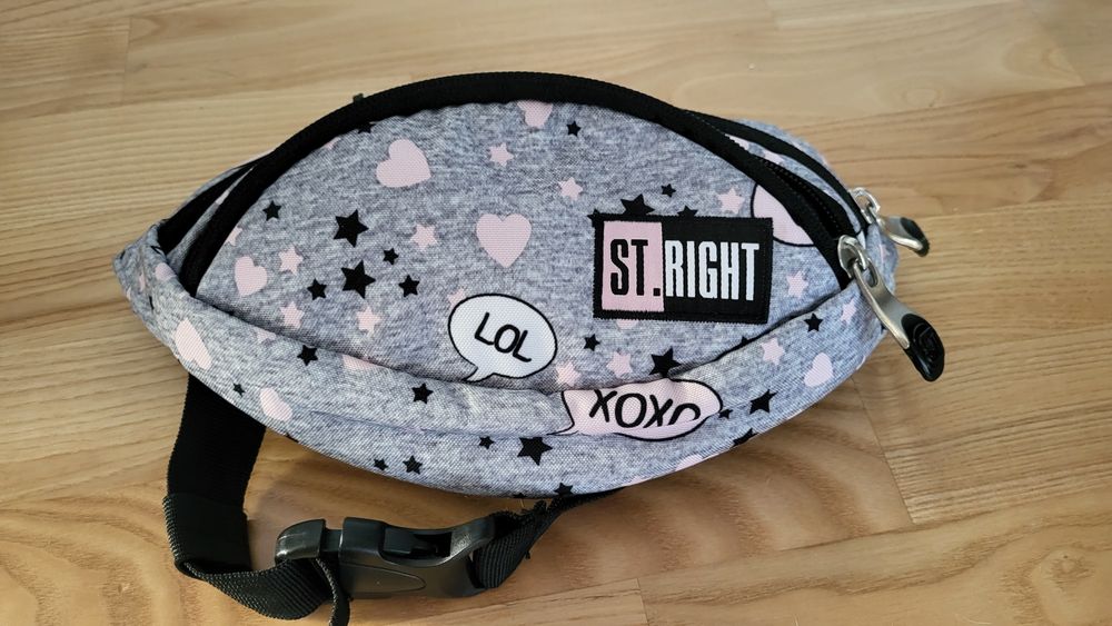 dla dziewczynki, ST. Majewski Saszetka na pasek - Nerka Slang, dla dzi