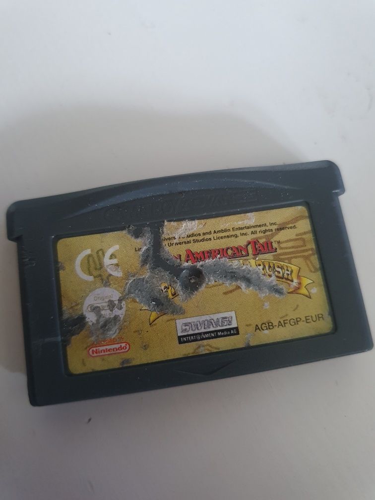 Oryginalna Gra Retro An American Tail Nintendo Gameboy