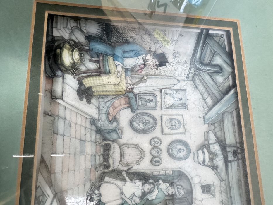 Obraz Anton Pieck 3D 1966r.