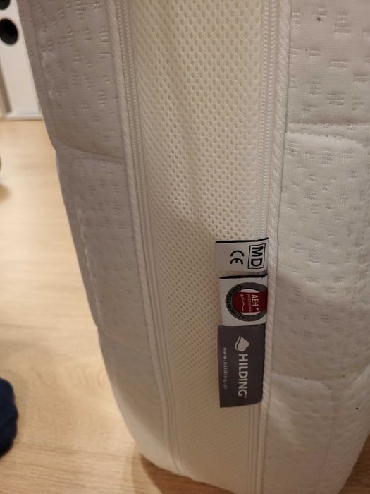 Materac Hilding Pasodoble 120x200 cm – używany 6 miesięcy, gwarancja
