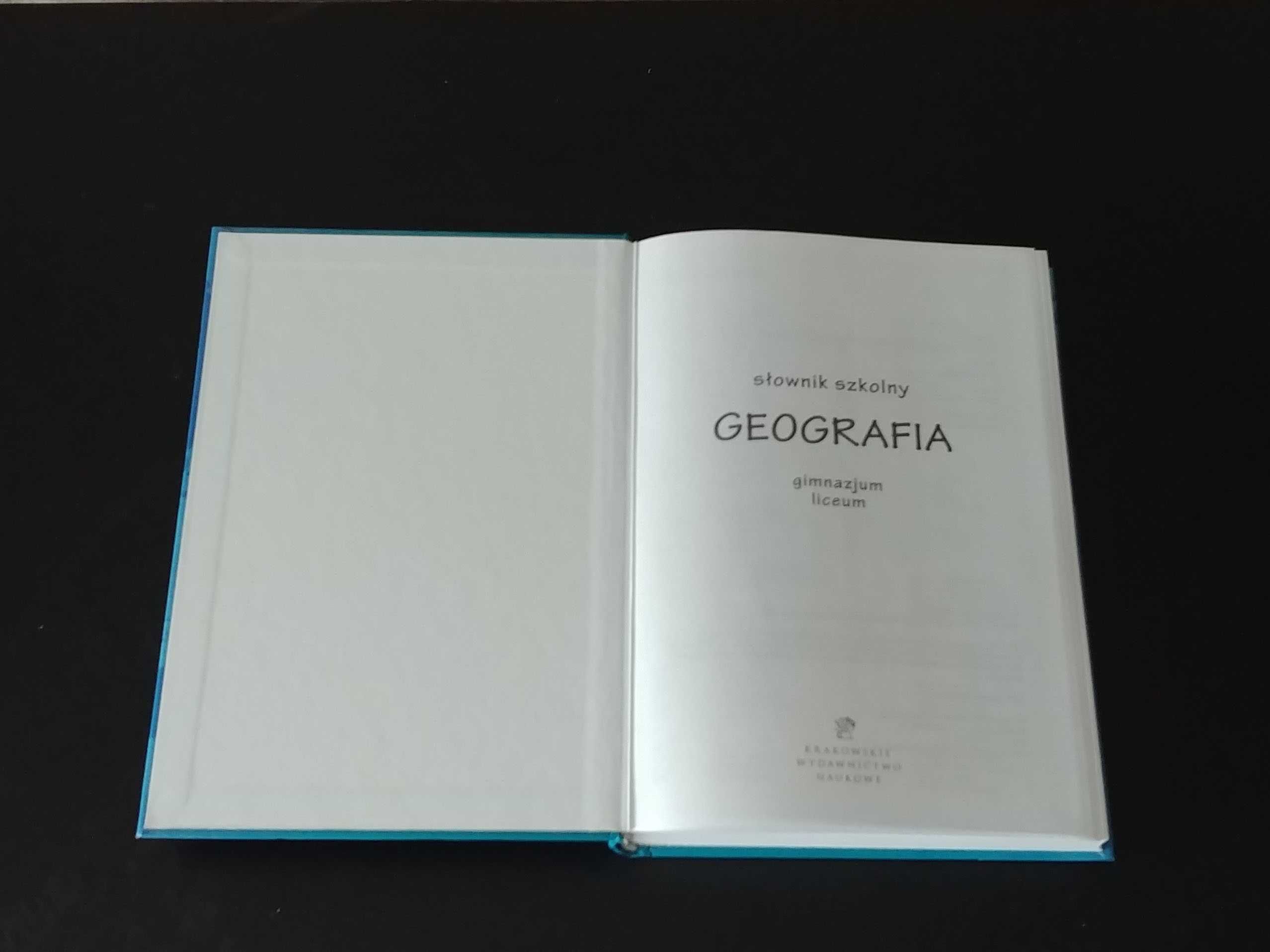 "Geografia. Słownik szkolny gimnazjum liceum"