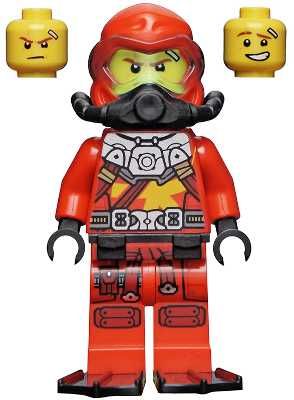 Lego Minifigures - NINJAGO - Seabound - Kai - Seabound - njo695