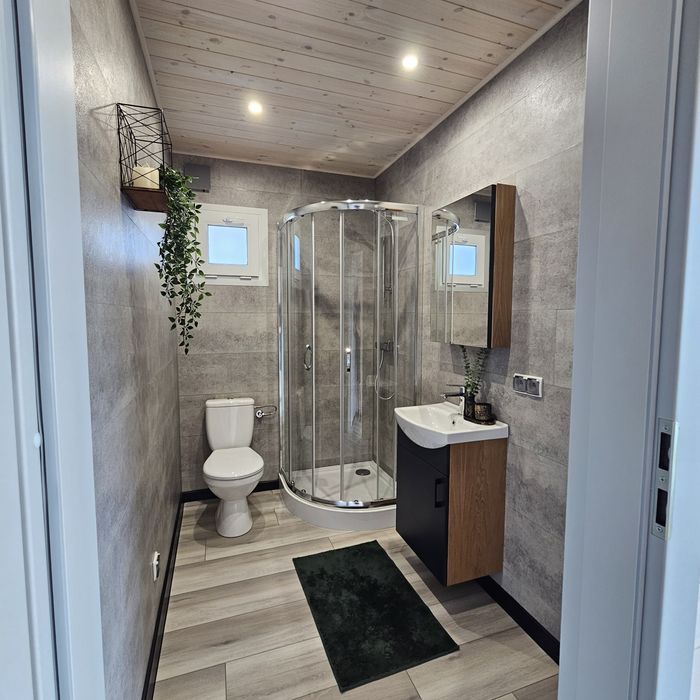 Domek dom Stodoła Wyposażony 44m² nowy  mobilny na kołach holenderski