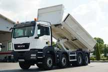 MAN TGS 35.400 / 8X4 / WYWROTKA 2 STR. / HYDROBURTA / BORDMATIC  / EURO 5