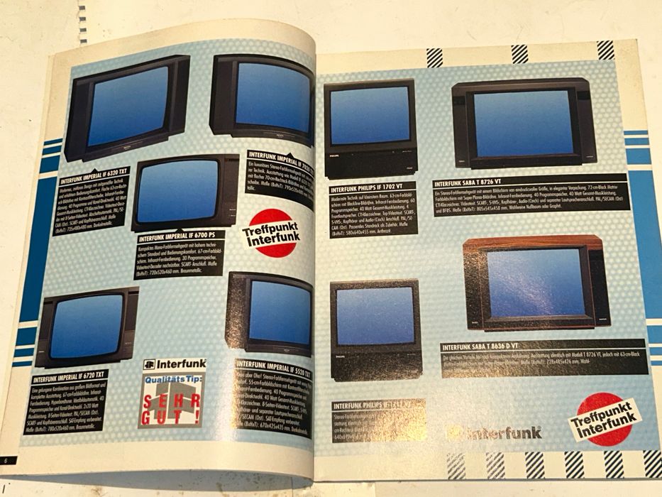 Katalog ze sprzętem RTV - lata 80-te - PRL !