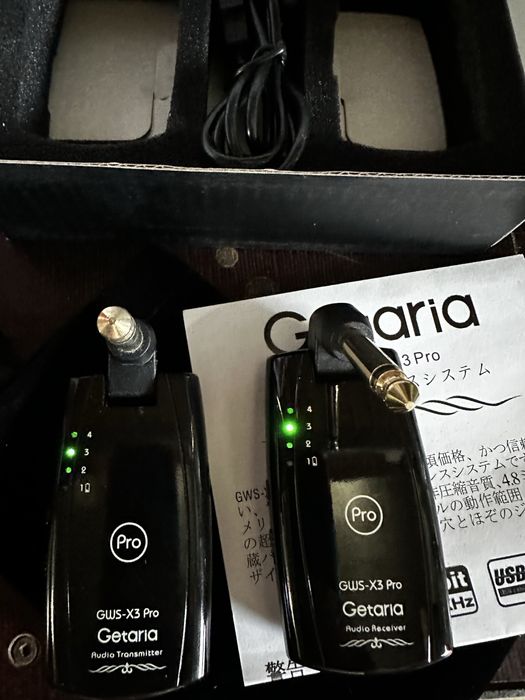 Getaria  GWS X3 Pro Бездротовий приймач для гітари, гітарна система
