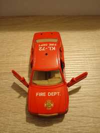 Samochodzik Welly Mercede Benz 190E Fire Dept czerwony