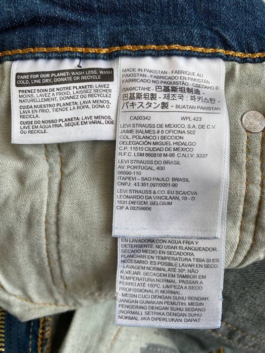 Оригінальні чоловічі джинси Levi’s 505 модель